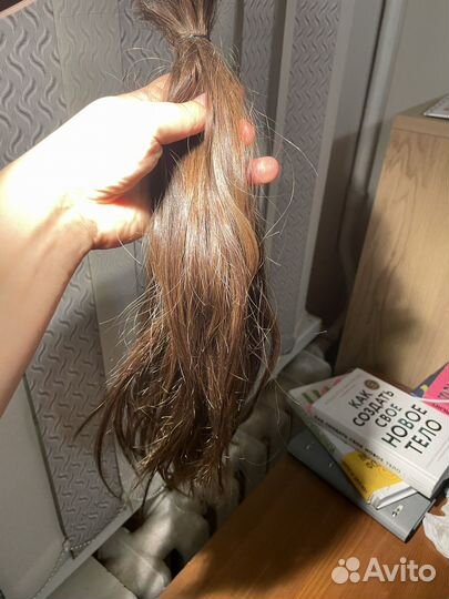 Детские неокрашенные волосы