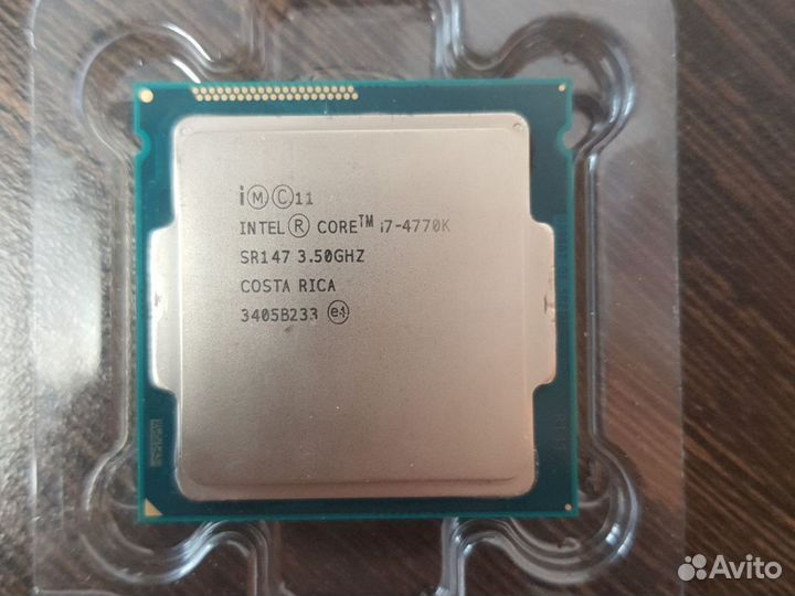 Процессор CPU Intel Core i7-4770K 3.5 GHz