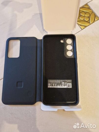 Чехол книжка Samsung S22 Smart Clear View Cover 90