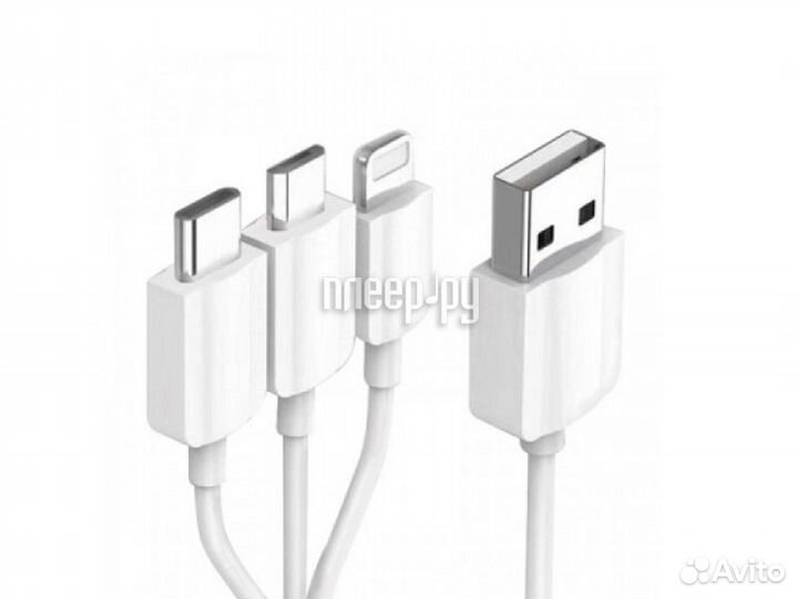 KS-is USB - USB-C/Lightning/microusb 1.2m KS-4