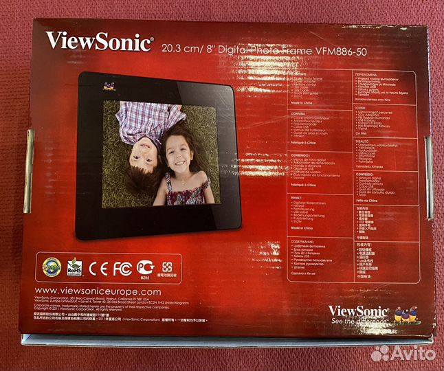 Фоторамка цифровая Viewsonic