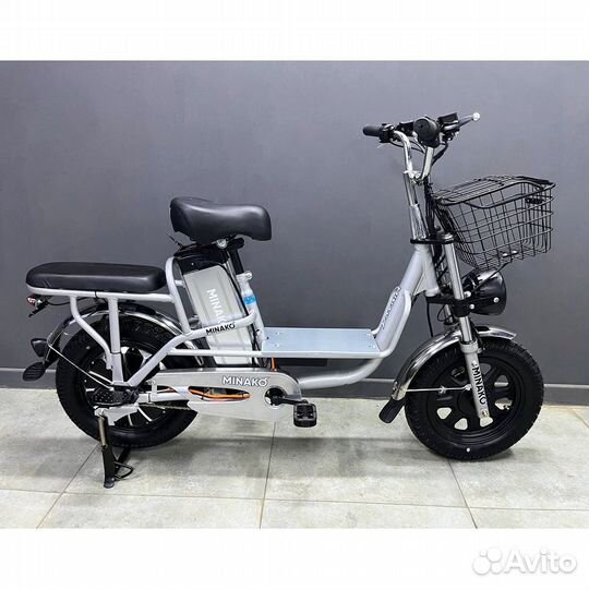 Электровелосипед Minako Monster Gray