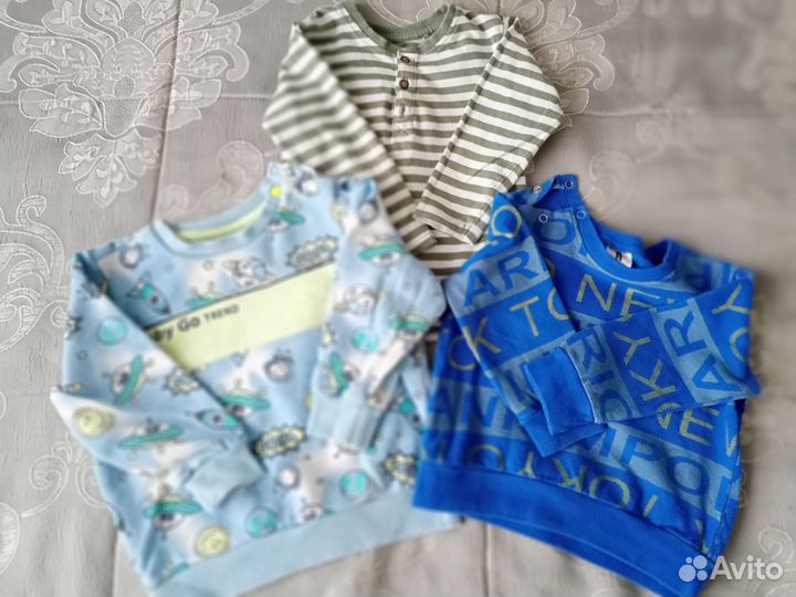 Детские вещи на мальчика пакетом