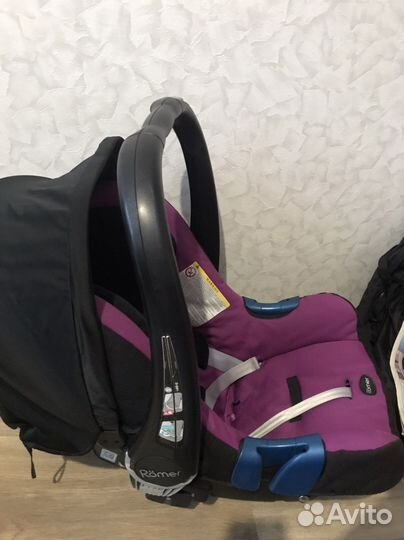 Автолюлька britax romer с базой