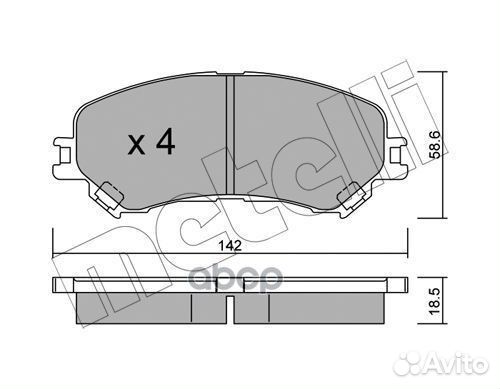 Колодки торм.пер. renaultespace V (JR ) : 1.6 dCi