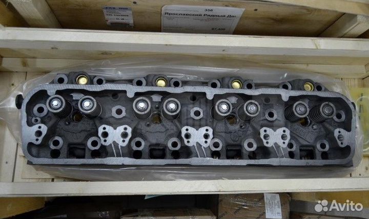 Цельная Головка блока ямз V8 нoв. oбp