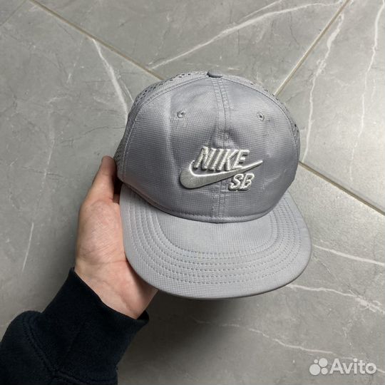 Кепка Панелька Nike SB Out Grey Neylon