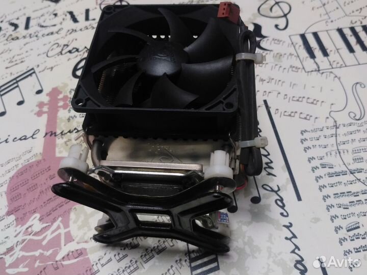 Башня охлаждения процессора socket775