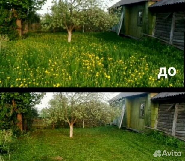 Спил деревьев, расчистка участков