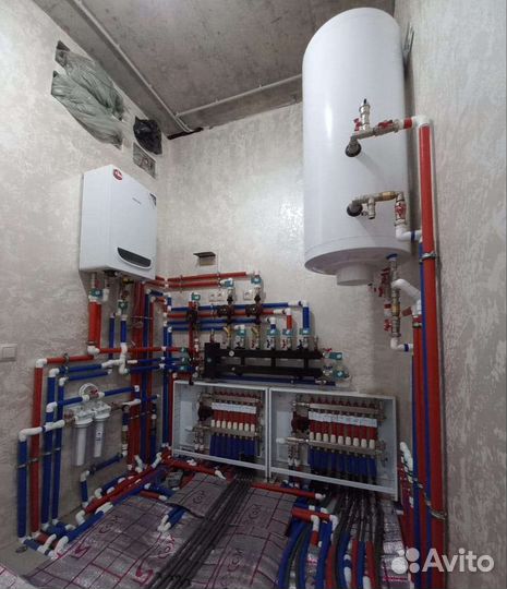 Теплый пол, отопление и водоснабжение