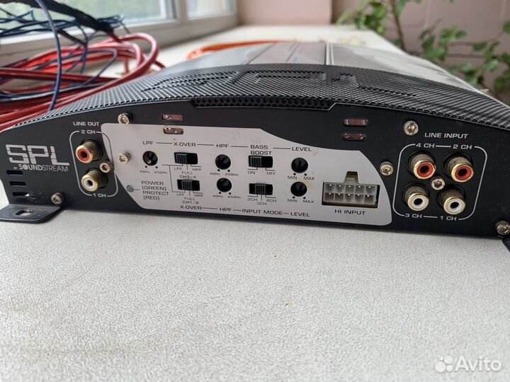 Автоусилитель SPL Z4X-600 4 канала 600W