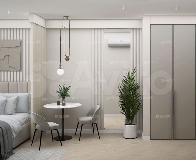 2-к. квартира, 56 м², 6/9 эт.