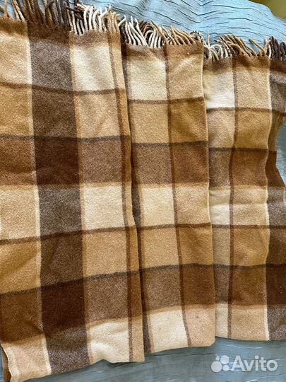 Плед шерстяной