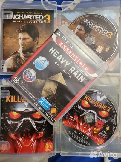 Игры для PS3 (3 игры). Цена за все