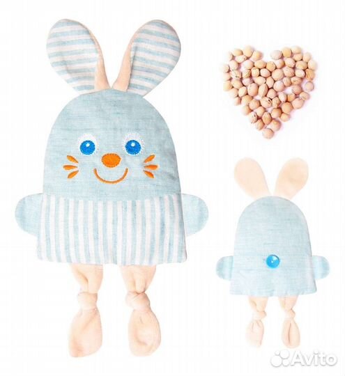 Игрушка грелка с вишнёвыми косточками от 0