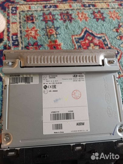 Автомагнитола Kia Rio xline