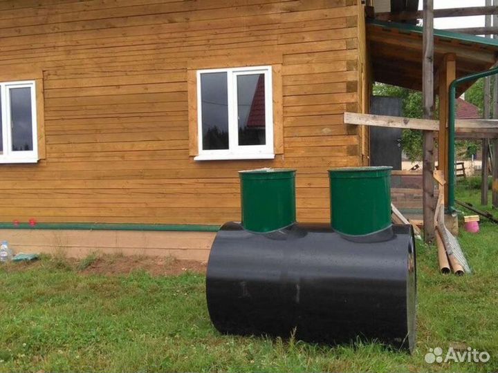 Септик эко Интал 4 для выгребных ям