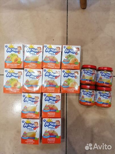 Детское питание агуша