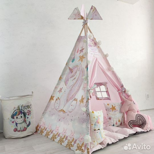 Вигвам детский / Палатка / шатер домик, новый