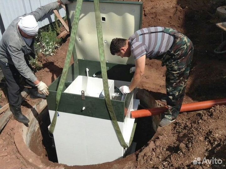 Автономная канализация. Монтаж септика под ключ