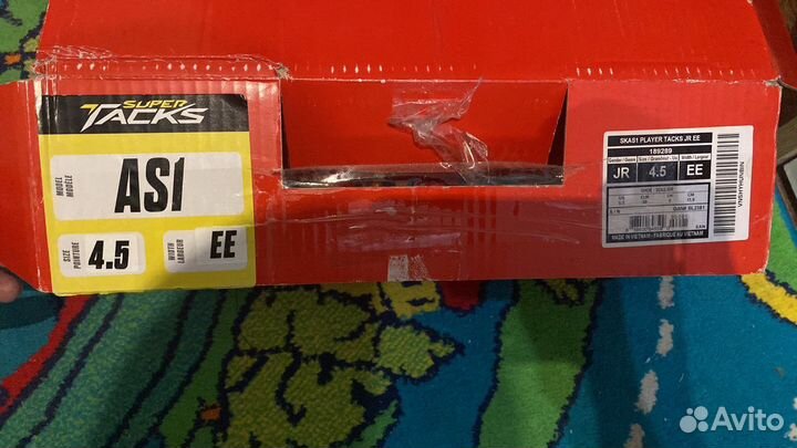 Коньки хоккейные CCM AS размер 4,5ее
