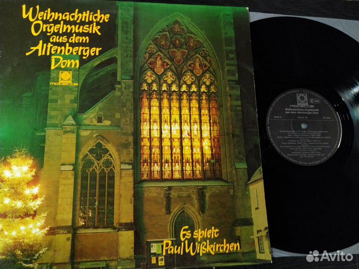 Рождественская музыка орган винил Германия