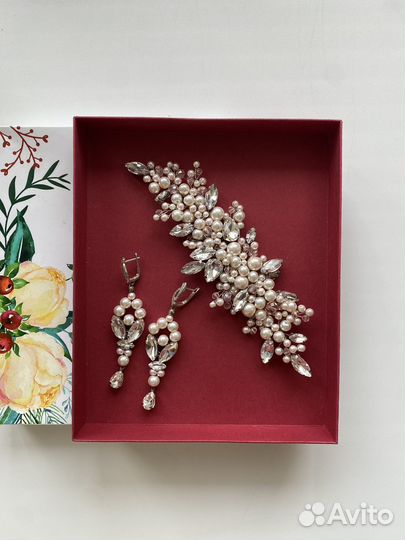 Свадебный набор украшений