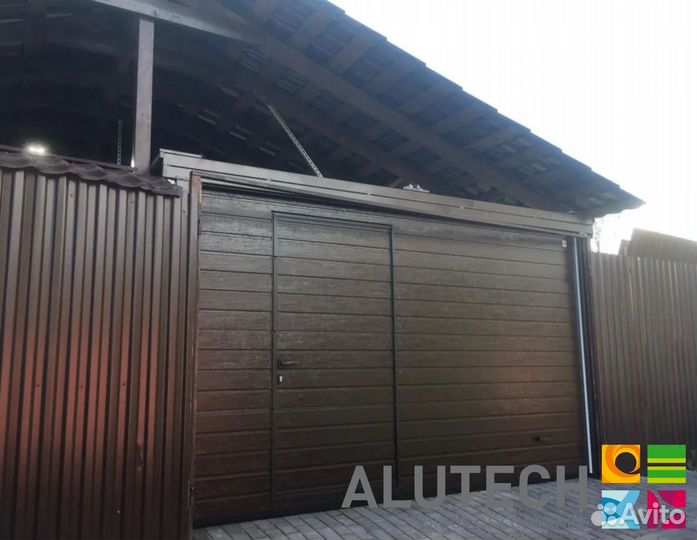 Гаражные ворота alutech