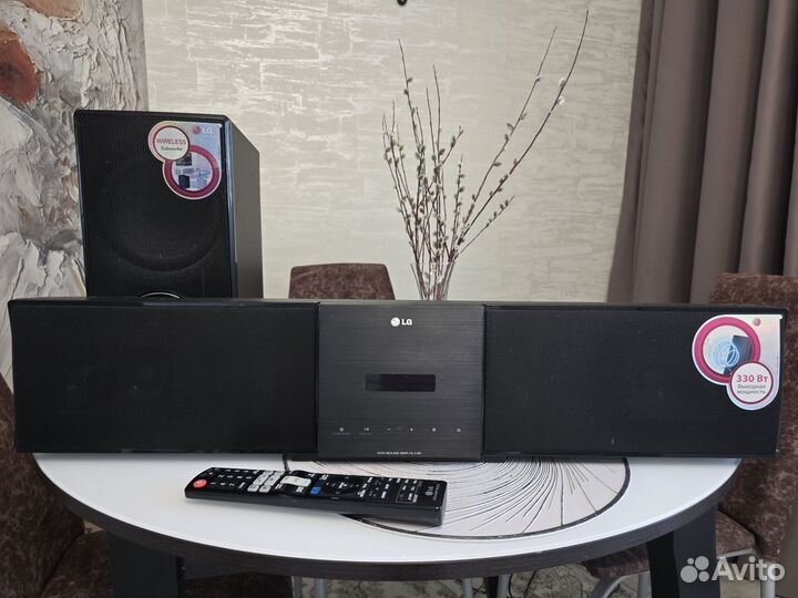 DVD саундбар LG HLT45W (домашний кинотеатр)
