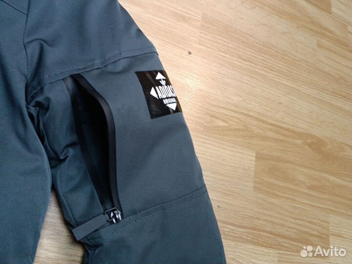 Парка куртка зимняя Adidas grey