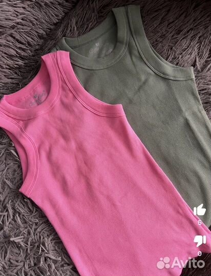 Майка розовая женская