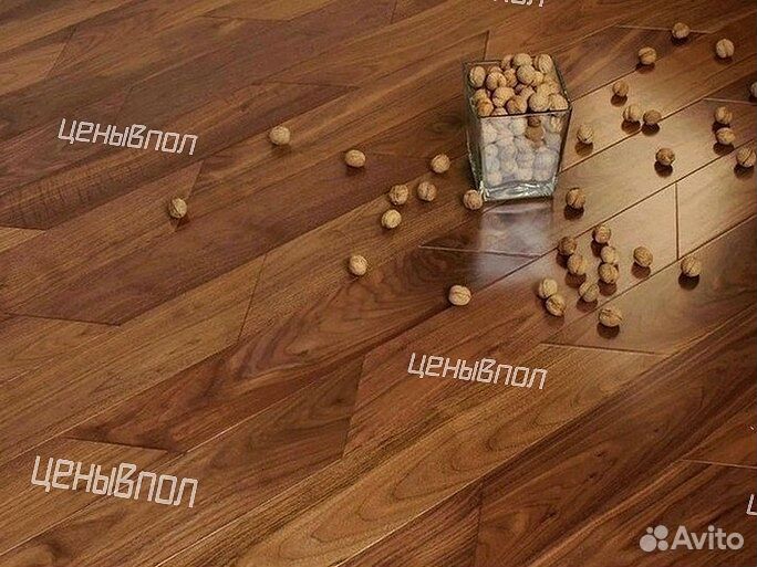 Паркетная доска орех американский