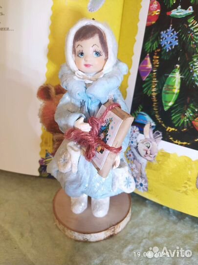 Игрушки из ваты на елку / ватные игрушки