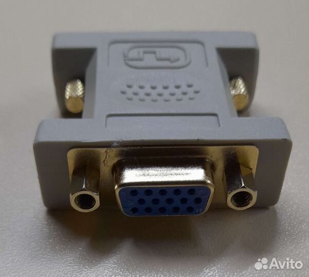 Переходник vcom DVI-I - svga