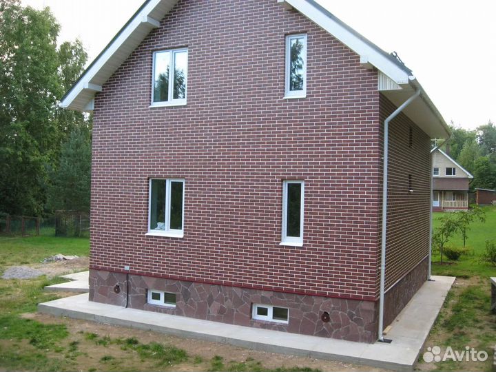 Клинкерные фасадные термопанели