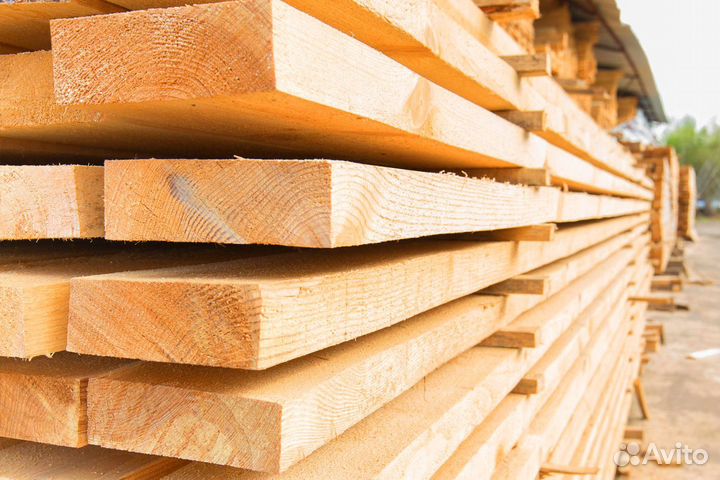 Доска от производителя 25х100х6000мм, опт