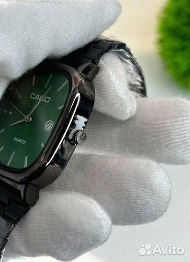 Наручные часы Casio чёрно-зелёные (Арт.72663)
