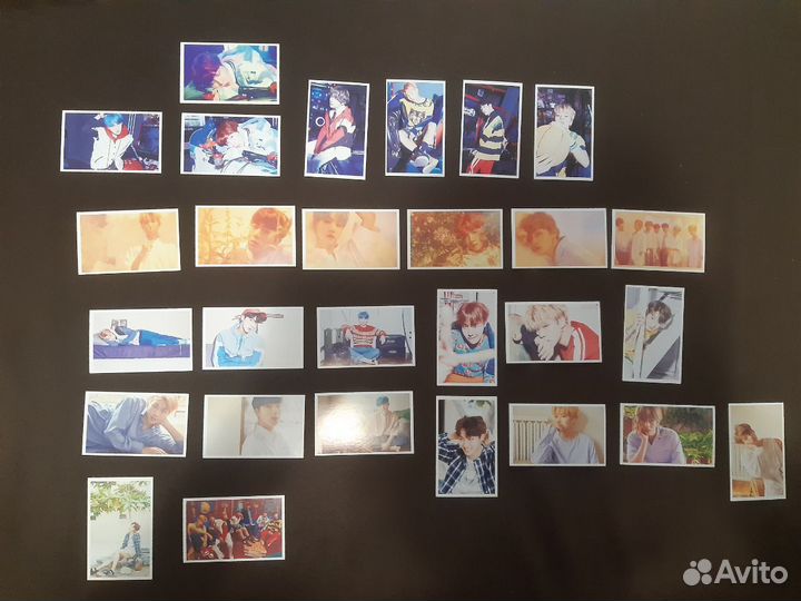 Ломо карты bts