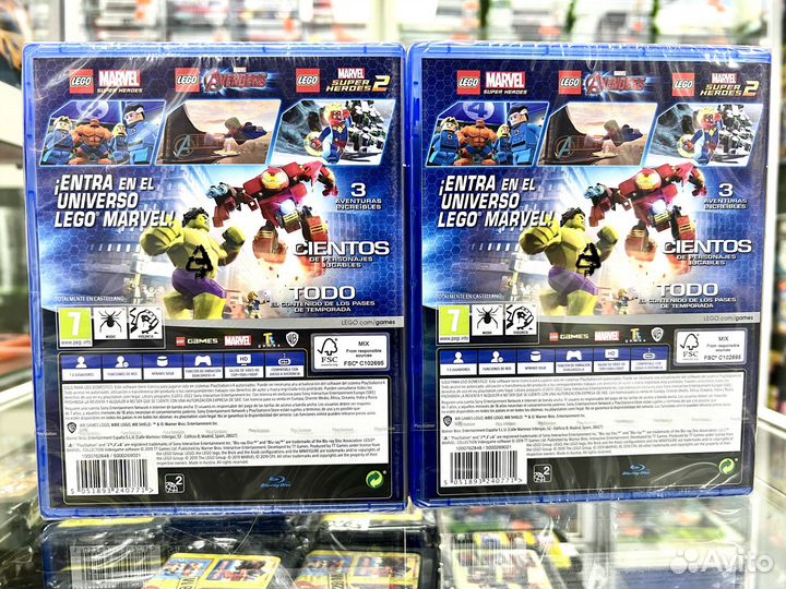 Новый Lego Marvel Collection Ps4/ 5