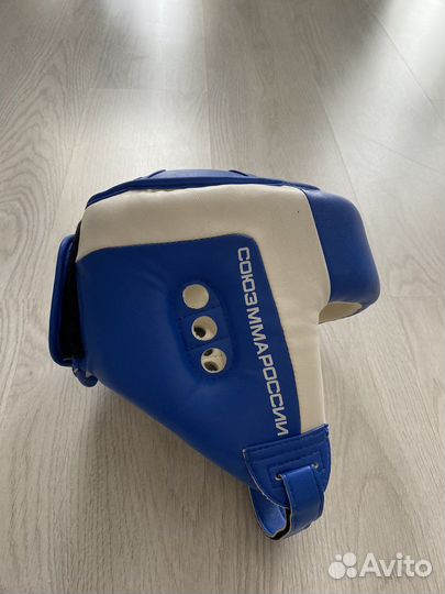 Шлем боевой союз мма россии синий «L»