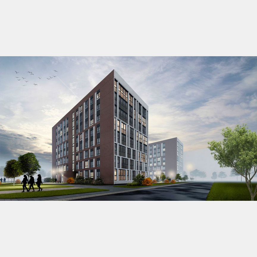 2-к. квартира, 54,2 м², 5/8 эт.