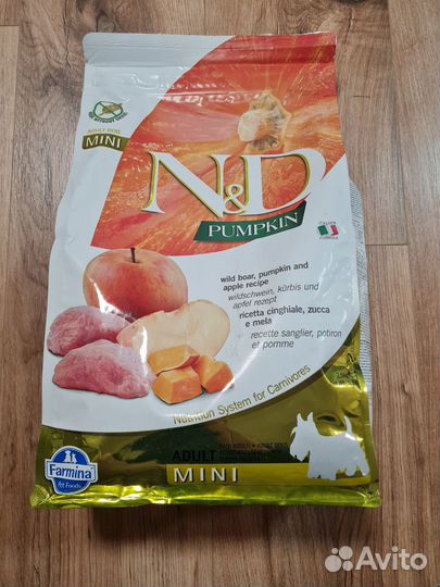 Корм для собак farmina 2,5 кг