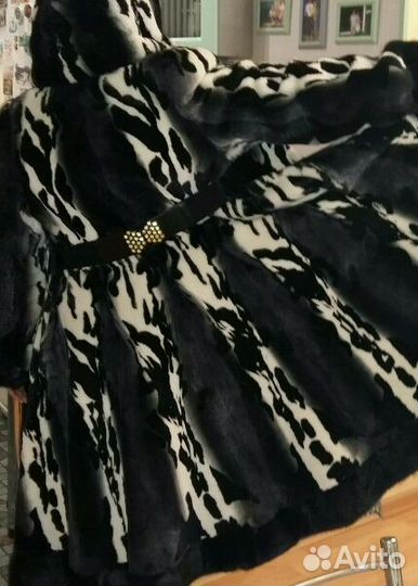Шуба из норки