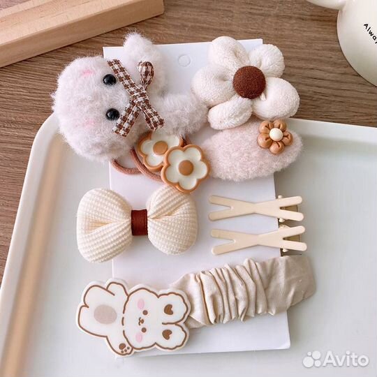 Детские заколки для волос в наборе