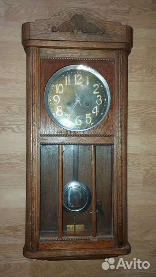 Старинные настенные часы с боем германия