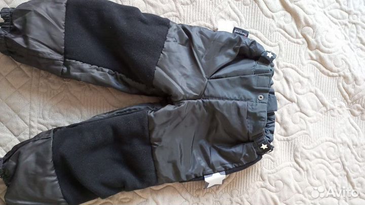 Зимние штаны Molo Pollux Active 98 + подтяжки