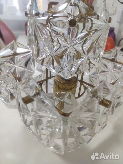 Люстра хрусталь СССР