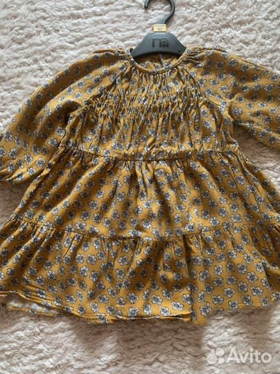 Платье для девочки zara 92 98