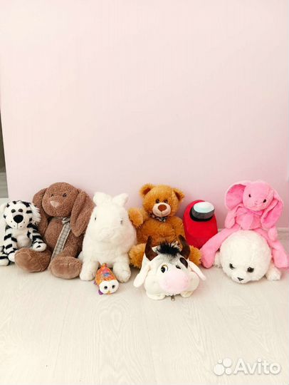 Мягкие игрушки пакетом