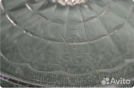 Ваза для фруктов на ножке СССР